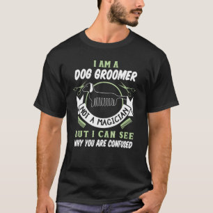 Rolig hund Groomer Shirt Joke Hund Grooming Hund S T