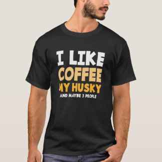 Rolig Hund Husdjur Djur Citat För En Kaffe Sibiris T Shirt