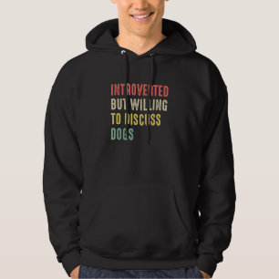Rolig hund introducerad men villig att diskutera H Hoodie