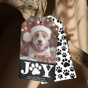 Rolig hund jul Bild Personlig Photo Joy Julkort