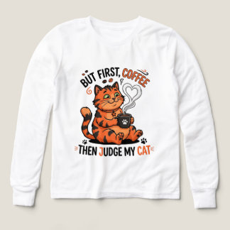Rolig Hund Kaffe Älskare Present T Shirt