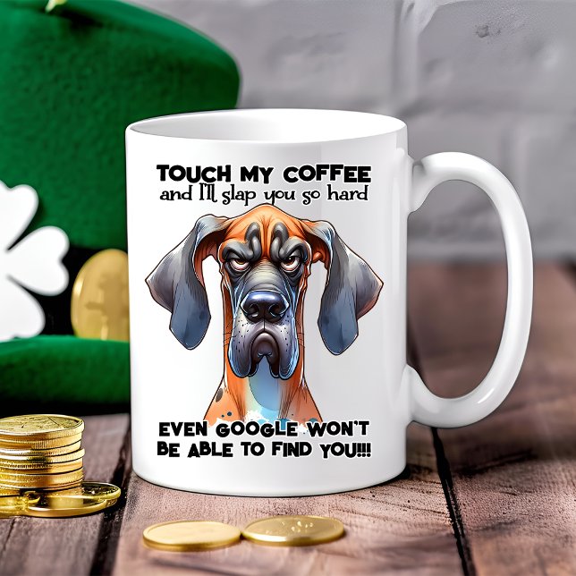 Rolig Hund Kaffe Mugg Söt Valp Present till Hundäl (Skapare uppladdad)