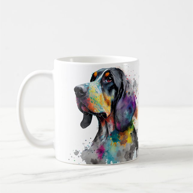 Rolig hund kaffemugg (Vänster)