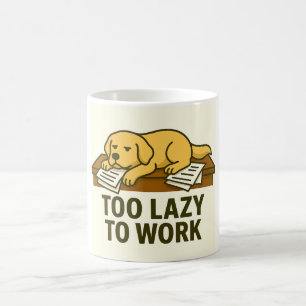 Rolig hund kaffemugg