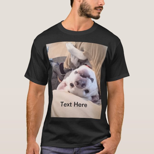 Rolig hund kommer inte att ignoreras i matematikfo t shirt (Framsida)