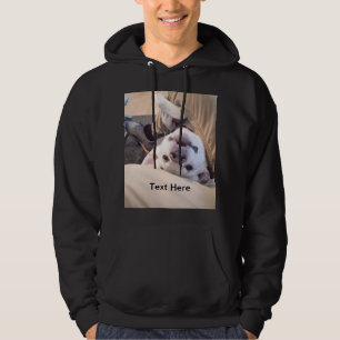 Rolig hund kommer inte att ignoreras, matematikfot hoodie