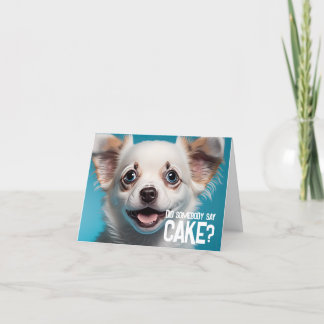 Rolig hund kummel Grattis på födelsedagen i Cute P Kort