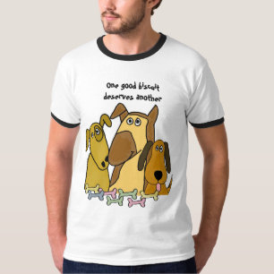 Rolig hund ljusbrun skjorta för tecknad AG T-shirt