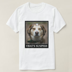Rolig hund medlem t shirt