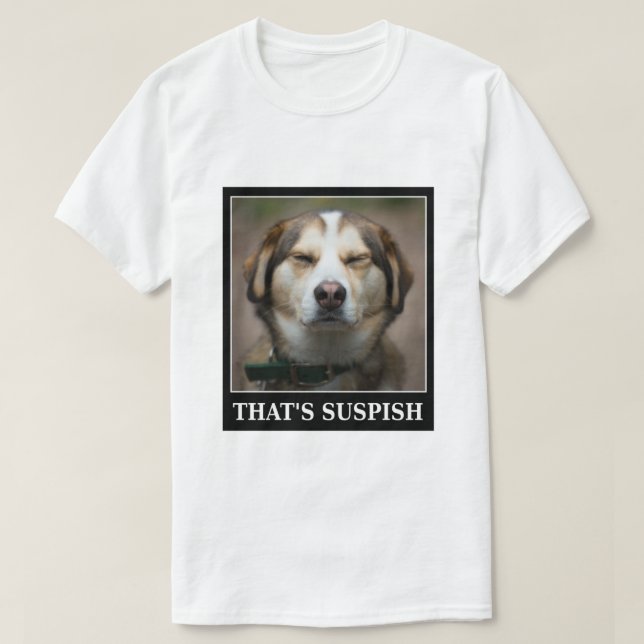 Rolig hund medlem t shirt (Design framsida)