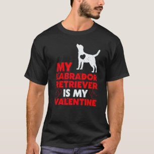 Rolig Hund Min Labrador Retriever Är Min Alla Hjä T Shirt