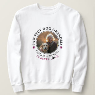 Rolig hund mormfoto för enkel svart text t shirt