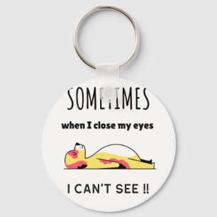 Rolig hund nyckelring