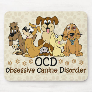ROLIG HUND OCD-besatthet Hund Musmatta