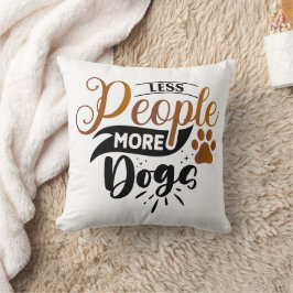 Rolig hund offertdesign för personlig kudde