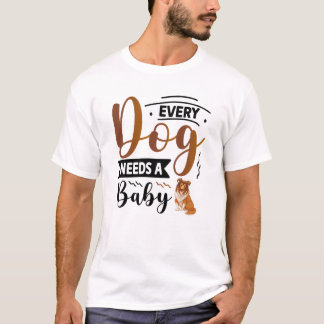 Rolig hund offertdesign för personlig t shirt