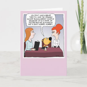 Rolig hund order Finare Feast Birthday Kort