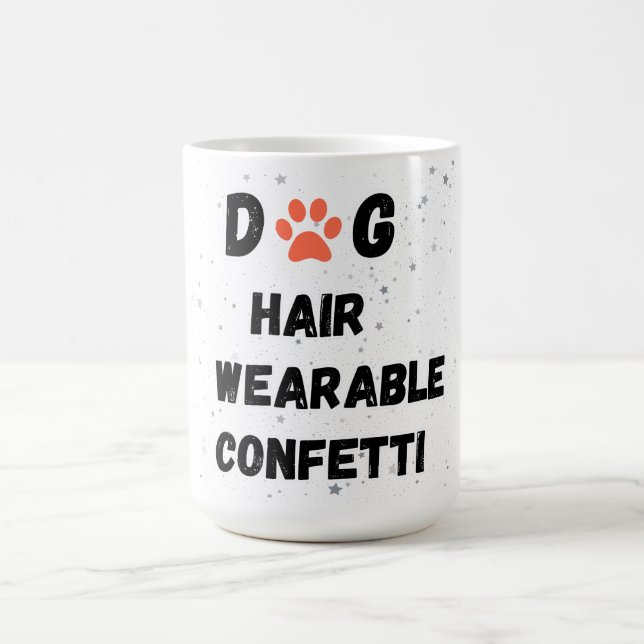 Rolig hund överordnad offert kaffemugg (Center)