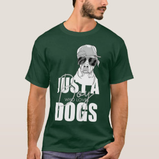 Rolig hund Owner Hundar Valp Puppy Roligt Älskare T Shirt