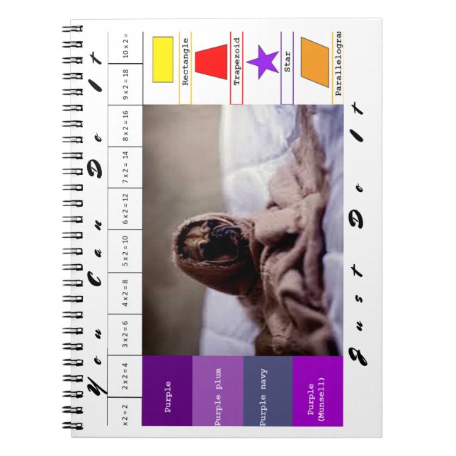 Rolig hund pedagogiskt spel anteckningsbok (Framsidan)