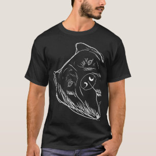 Rolig hund Perro De Presa Canario Pullover T Shirt