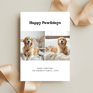 Rolig hund Photo Golden Retriever Pawlidays Pet Julkort