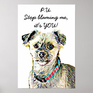 Rolig hund Poster inställning