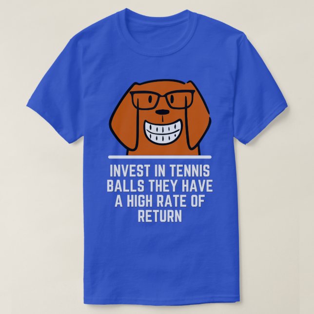 Rolig hund revisor Financial Advisor Finance Tea T Shirt (Design framsida)
