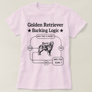 Rolig hund Sarkastic-teknik för gyllene kvarhållar T Shirt