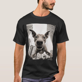 Rolig hund selfie pic T Shirt