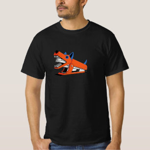Rolig hund Stapler T-Shirt - Quirky Office Animal