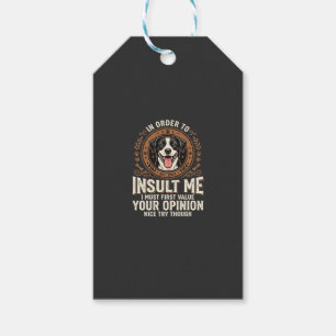 Rolig Hund T-Shirt - Elakhet Presentetikett