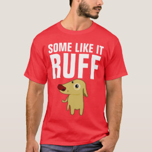 Rolig hund t-shirts, andra som RUFF Tee