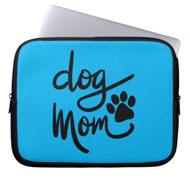 Rolig hund Tass Hund Mamma Laptop Fodral (Framsidan)