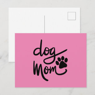 Rolig hund Tass Hund Mamma Vykort