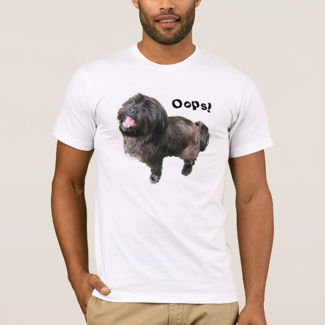 Rolig hund tee shirt (Framsida)