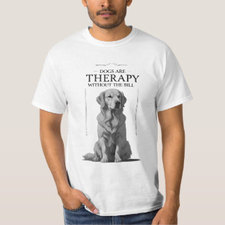 Rolig hund terapioffert T-Shirt - komfort med W
