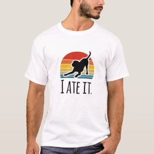 rolig hund Tescos Svart lab "jag antar" Hund och g T Shirt