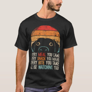 Rolig hundälskare Golden Retriever Hundpappa T Shirt