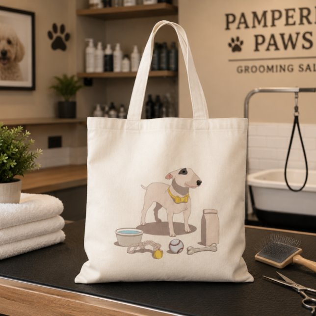 Rolig hundälskare Totebag  Tygkasse (Skapare uppladdad)
