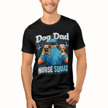 Rolig Hundpappa Sjuksköterska Tröja