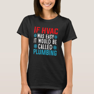 Rolig HVAC-teknikerdesign Luftkonditionering Cool T Shirt