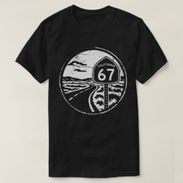 Rolig Hwy 67 - Cool California Grunge Sex Sju T Shirt