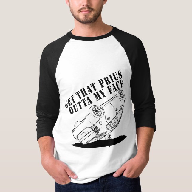 Rolig hybrid- Prius skjorta Tee Shirt (Framsida)