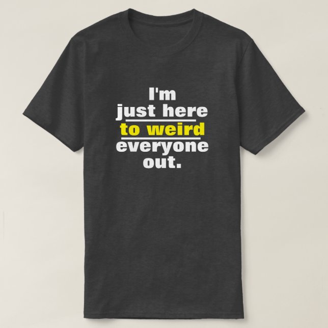 Rolig I-förmiddag precis här till Tee Shirt (Design framsida)