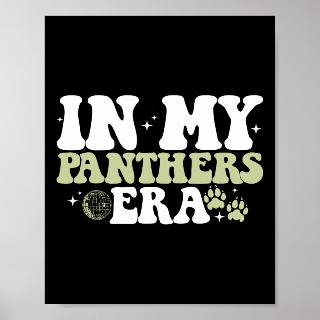 Rolig i min Panthers-era tillbaka till skolan matc Poster (Framsidan)