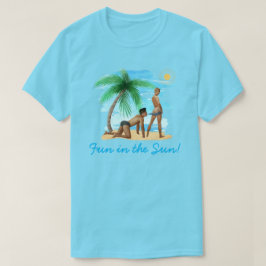 Rolig i solen (HBTQ-tema) T-shirt