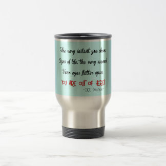 Rolig ICU-sjuksköterskatravel mug Resemugg