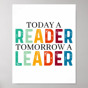 Rolig idag, läsare imorgon, ledare Tillbaka till s Poster