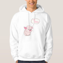 Rolig Ilsken Gris Nu Va Pullover Hoodie